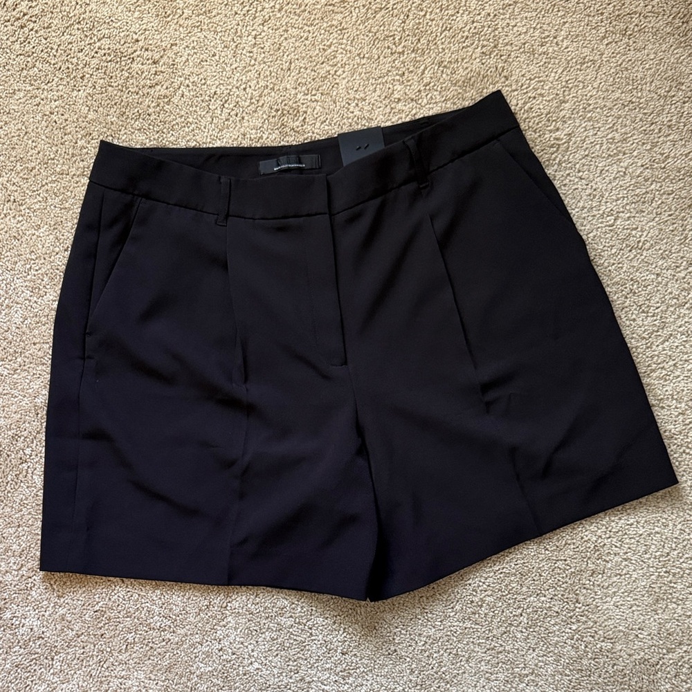 White House Black Market Elegant Black Bermudas